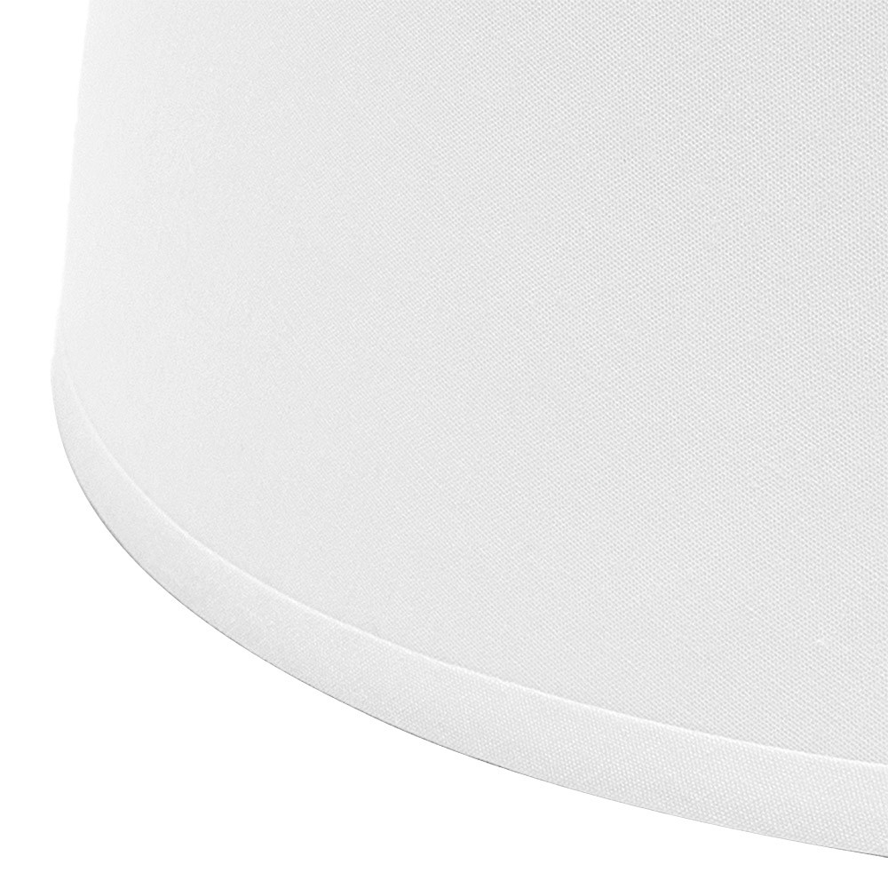 Pantalla Clara Blanca E-27.Diámetro: 25 cms. - Imagen 2
