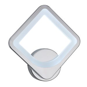 Aplique de pared ELARA cromo brillo.