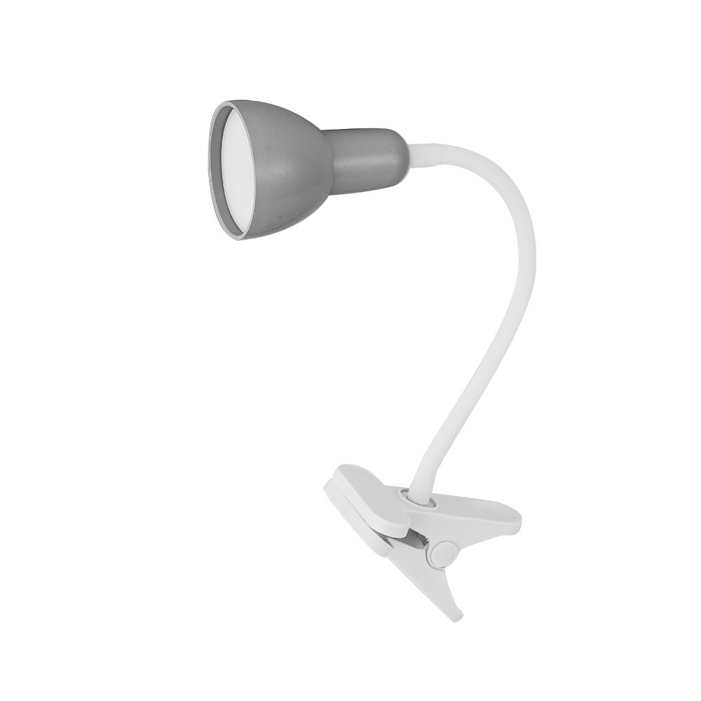 Flexo GATES blanco/gris.