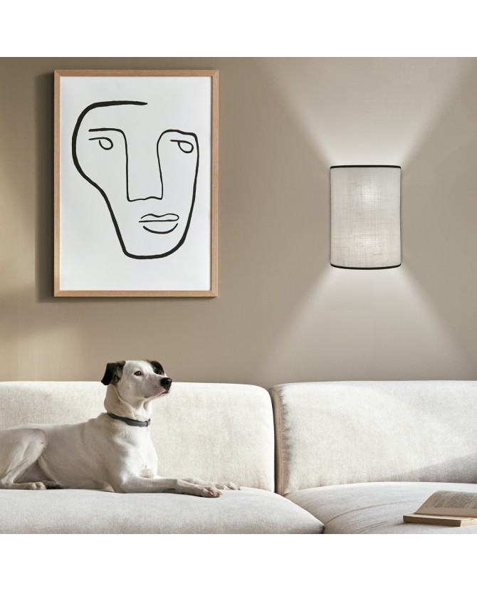 Aplique de pared DAFNE beig. - Imagen 2