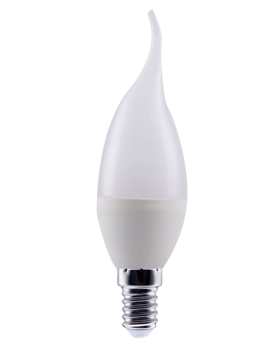 Bombilla LED Flama Lujo 7W E-14.5000K.