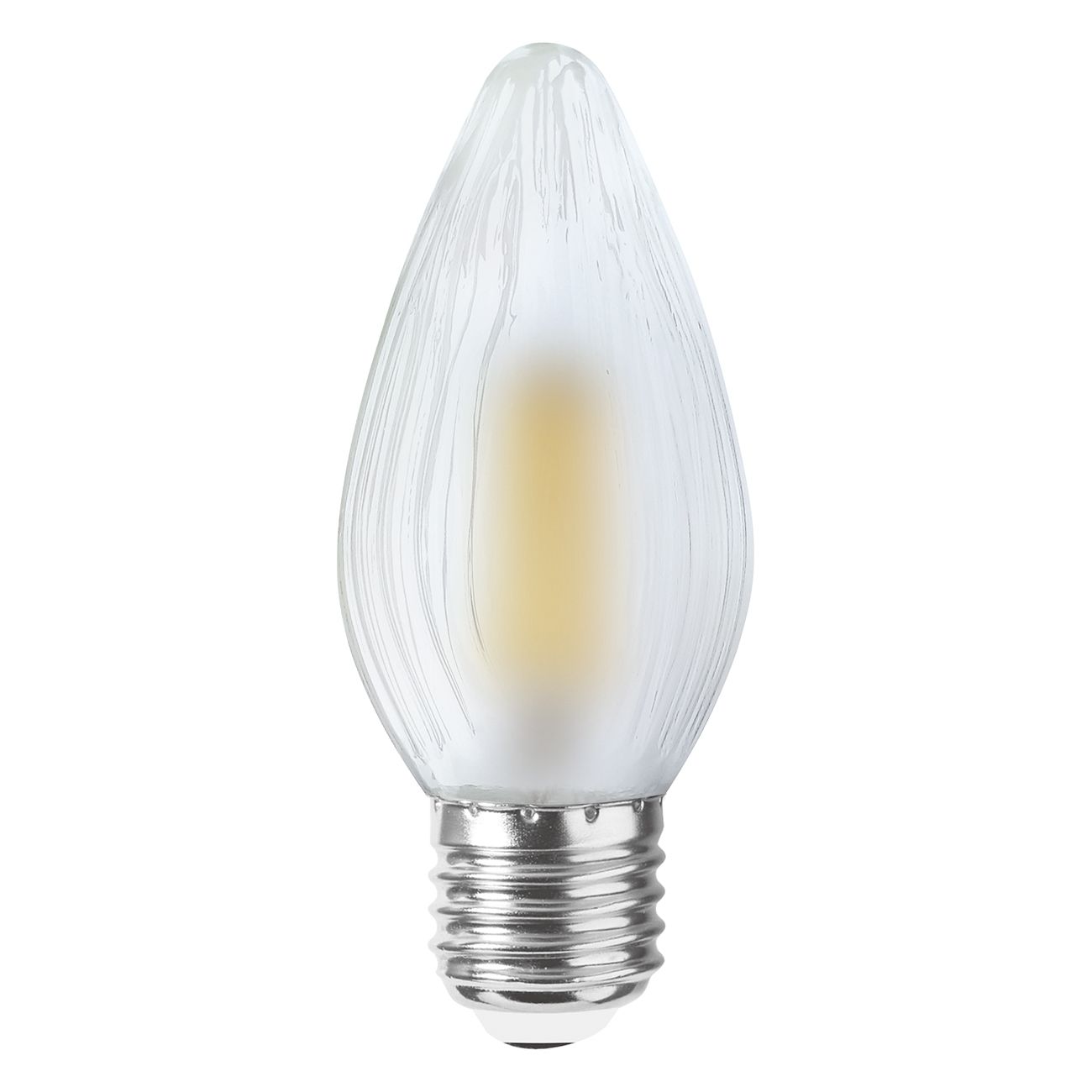 Bombilla LED Filamento Antorcha 4W E-27.3000K.Mate.