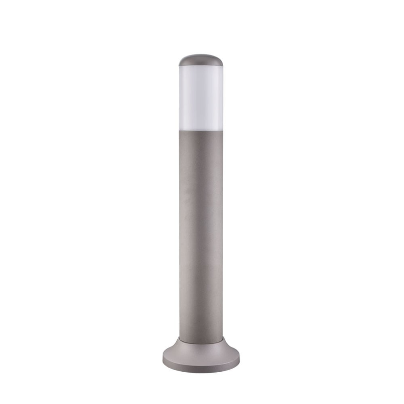 Pilar Exterior AZAFRAN gris.1xE-27. - Imagen 2