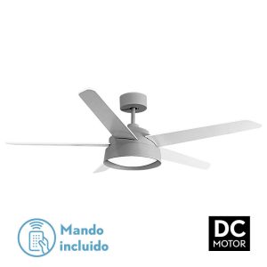 Ventilador LEBECHE gris.Motor DC.Diámetro: 132 cms.