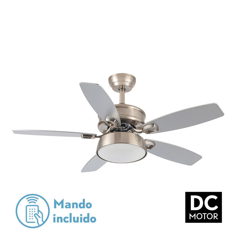Ventilador BRAW níquel.Motor DC.Diámetro: 106,7 cms.
