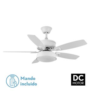Ventilador BRAW blanco.Motor DC.Diámetro: 106,7 cms.