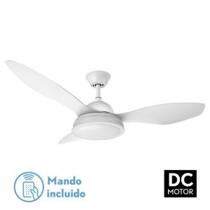 Ventilador DATOO blanco.Motor DC.Diámetro: 122 cms.