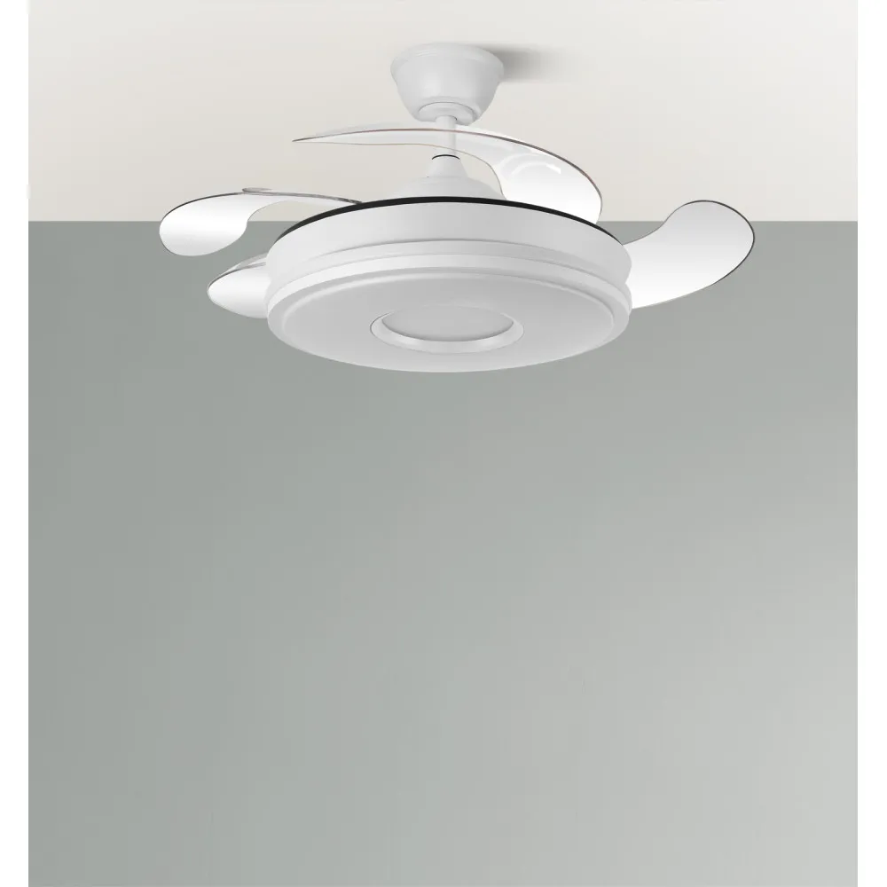 Ventilador DANI MINI blanco.Motor DC.Diámetro: 40-91 cms. - Imagen 3