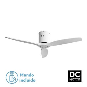 Ventilador AGUILON blanco.Motor DC.Diámetro:132 cms.