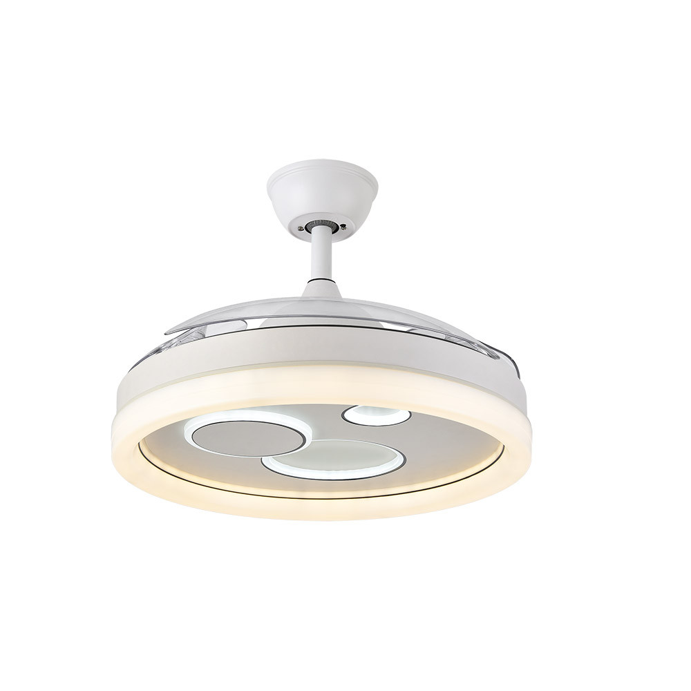 Ventilador TURIA blanco.Motor DC.Diámetro: 50-107 cms. - Imagen 4