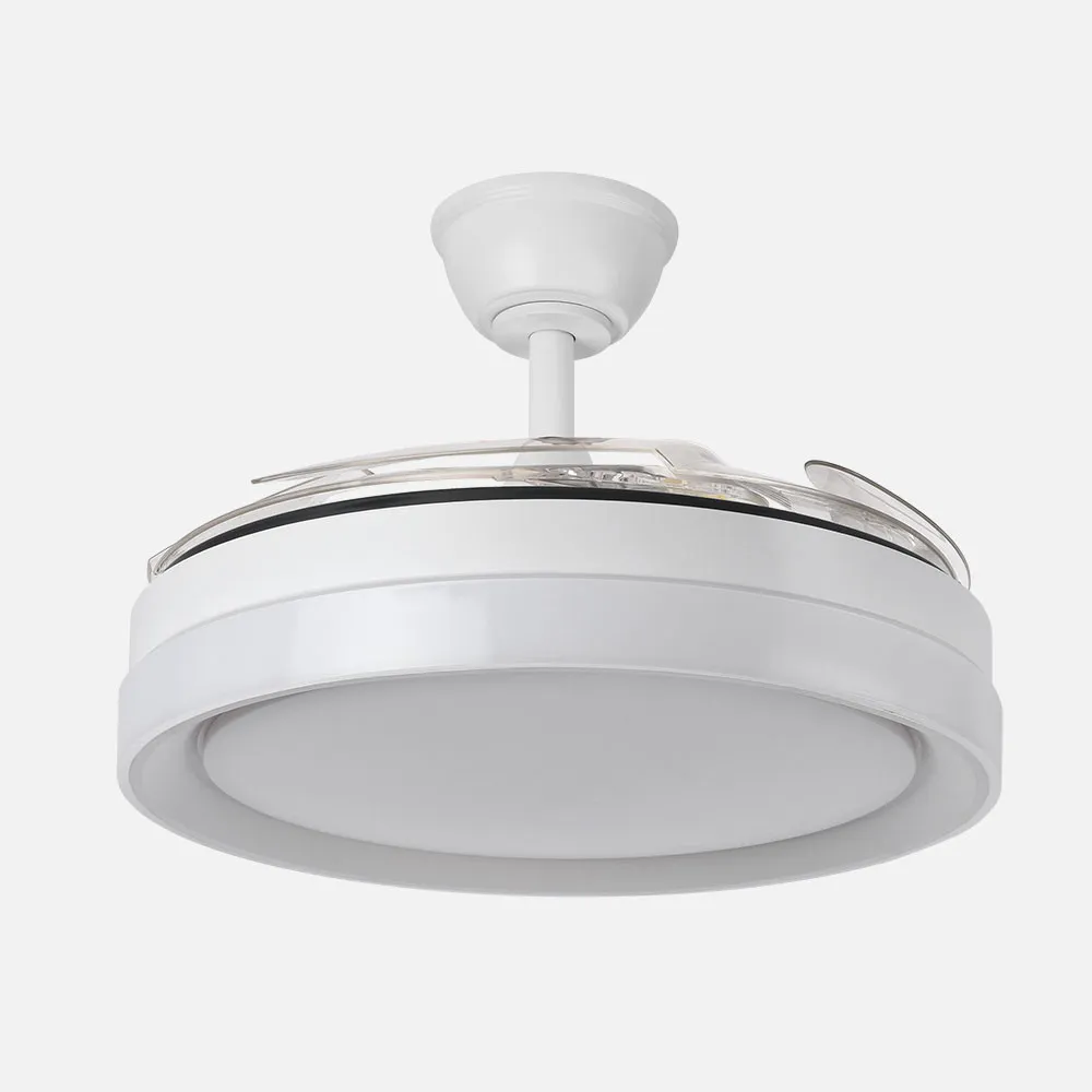 Ventilador ZENIT blanco.Motor DC.Diámetro: 50-107 cms. - Imagen 2