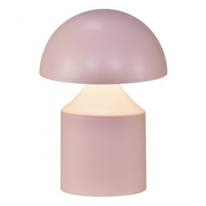Lámpara de Sobremesa NOMO rosa.Batería Recargable.Altura: 17 cms.