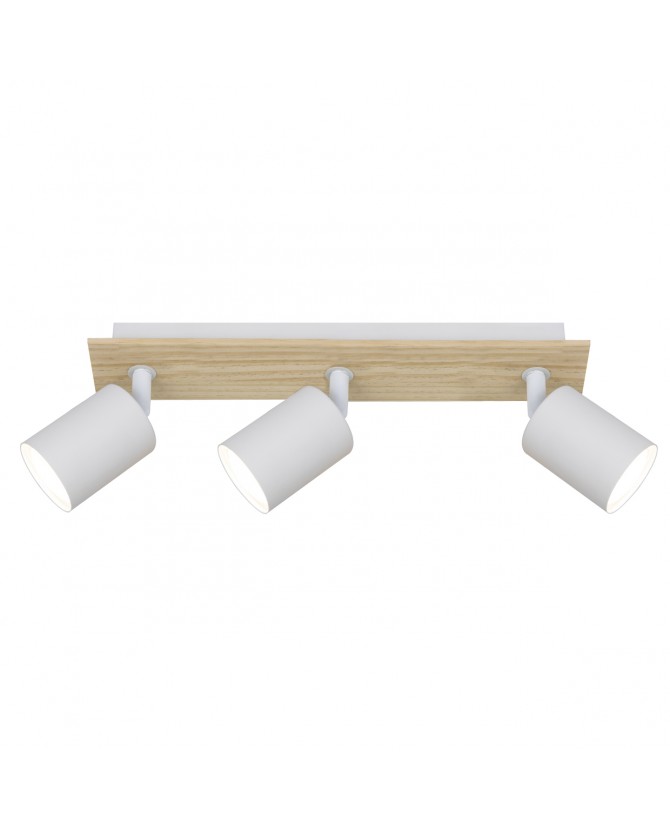 Regleta SMIT 3L blanco/haya.