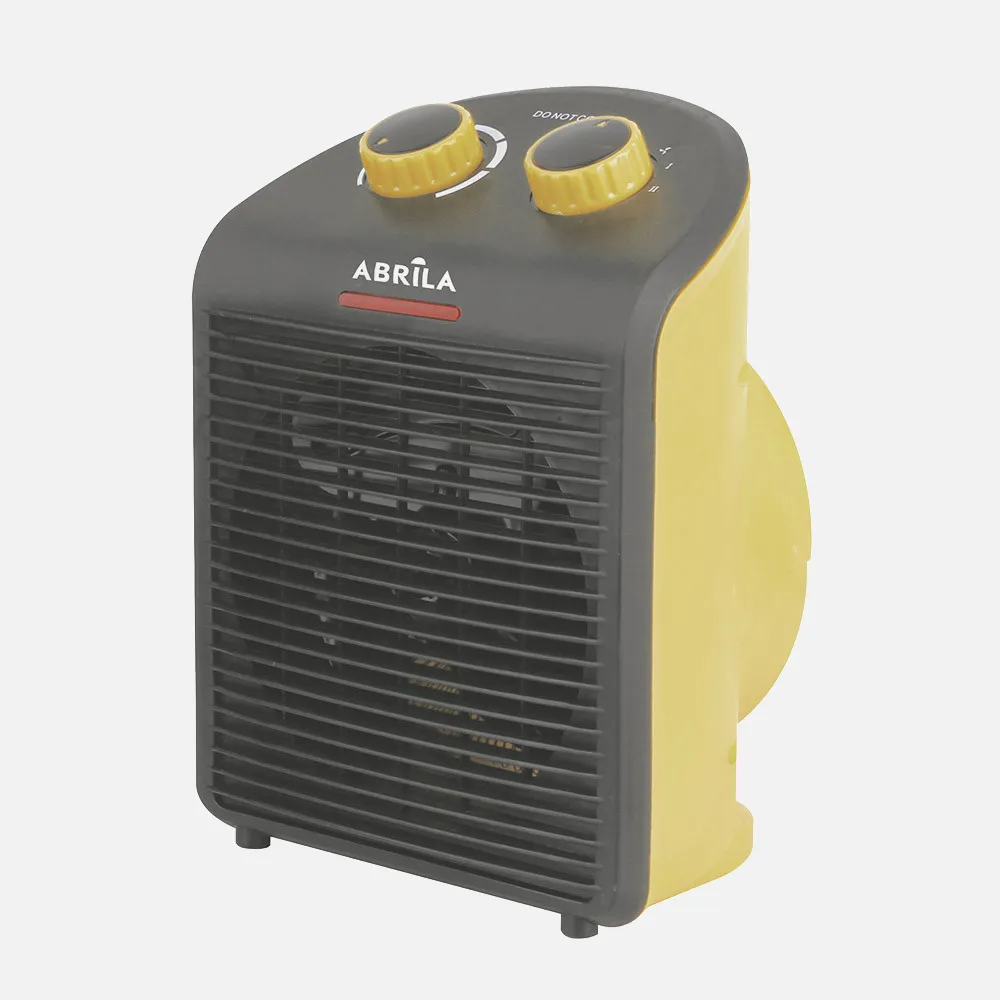 Termoventilador Eléctrico (Calefactor) CROACIA amarillo/negro.2000W.